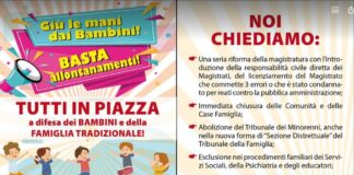 Giu’ le mani dai bambini: la manifestazione nazionale a Roma…, il 15 aprile 2023