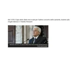 Per la prima volta nella storia un Presidente della Repubblica sarà al Festival di Sanremo: Sergio Mattarella è atteso in sala all’Ariston per la prima serata della kermesse canora