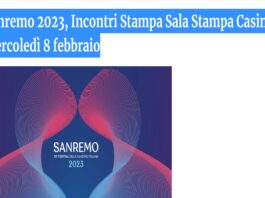 Sanremo 2023: gli incontri…, in Sala Stampa di oggi, mercoledì 8 febbraio
