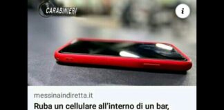 I Carabinieri della Stazione di Sant’Alessio Siculo (ME) hanno deferito, in stato di libertà, un 40enne catanese, già noto alle Forze dell’Ordine, ritenuto responsabile del furto di un telefono cellulare