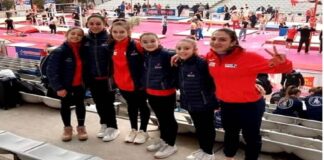 Al PalaDe Andrè di Ravenna si è disputata la seconda prova del campionato di Serie A1 femminile di ginnastica artistica: in gara, unica siciliana, la Ionica Gym Catania allenata da Angela Marchese e Mario Lupo