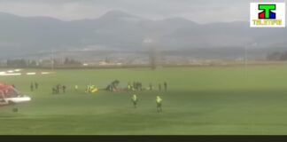 Tragedia a Collefiorito di Guidonia dove due aerei dell’aeronautica militare U-208 del 60° stormo di Guidonia si sono scontrati in volo e sono precipitati, con i rottami finiti tra via Longarina e via delle Margherite: morti sul colpo i due piloti, il tenente colonnello Giuseppe Cipriano e il maggiore Marco Meneghello