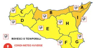 Una struttura depressionaria centrata sulla Sardegna si muoverà, nel corso delle prossime ore, verso la Sicilia determinando un forte peggioramento delle condizioni meteorologiche sull’Isola e sulla Calabria