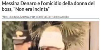Matteo Messina Denaro prova ancora a rendere meno infamante l’omicidio a Castellammare del Golfo della donna del boss: ascoltato in videoconferenza, come riporta il Giornale di Sicilia, ha fatto una “sua rivelazione” sulla morte di Antonella Bonomo