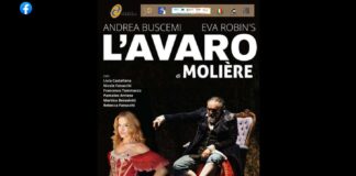 Andrea Buscemi ed Eva Robin’s in ‘L’avaro di Molière’
