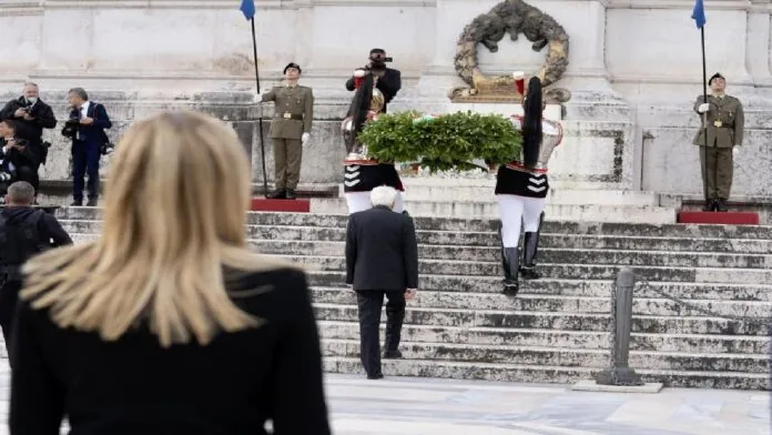 MELONI ALTARE DELLA PATRIA