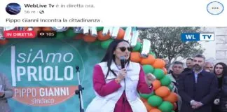 E’ iniziata su ‘WebLive Tv’, dopo le 17.55 di oggi 15 aprile 2023, la diretta sulla collegata Pagina Facebook dell’emittente televisiva… della manifestazione di ‘SiAmo Priolo’ dalla cittadina in Provincia di Siracusa