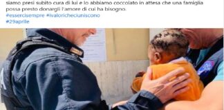 “Ismaele è al sicuro tra braccia dei suoi -zii- poliziotti della questura di Agrigento”