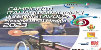 Domani, giovedì 18, alle ore 11, nella sala Falcone Borsellino a palazzo Zanca, alla presenza del sindaco Federico Basile e dell’assessore alle Politiche sportive Massimo Finocchiaro, si terrà la conferenza stampa di presentazione dei campionati italiani paralimpici di tennistavolo