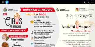 Nuovo appuntamento con Cibus Borghi, la manifestazione organizzata dal comune di Montalbano Elicona e da Eurofiere, che si propone di valorizzare la cultura gastronomica locale, le tradizioni medievali e le attrattive naturalistiche del comune nebroideo, tra i Borghi più belli d’Italia