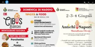 Nuovo appuntamento con Cibus Borghi, la manifestazione organizzata dal comune di Montalbano Elicona e da Eurofiere, che si propone di valorizzare la cultura gastronomica locale, le tradizioni medievali e le attrattive naturalistiche del comune nebroideo, tra i Borghi più belli d’Italia