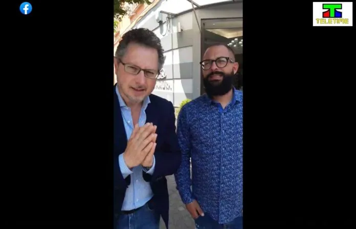 Francesco Emilio Borrelli e Filippo