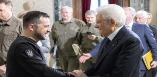 Il Presidente della Repubblica, Sergio Mattarella, ha ricevuto questa mattina al Palazzo del Quirinale il Presidente dell’Ucraina, Volodymyr Zelensky