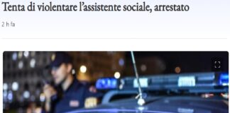 Un uomo di 33 anni, richiedente asilo, è stato arrestato con l’accusa di violenza sessuale su una assistente sociale: l’uomo, originario del Bangladesh, era ospite di una struttura di accoglienza della provincia di Pistoia