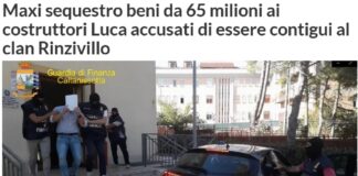 Nove società di costruzioni, 186 fabbricati, 31 terreni e 23 rapporti bancari e finanziari per un valore complessivo stimato in 65 milioni di euro e una mole economico finanziaria imponente