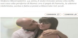 Ancora un dramma per la famiglia di Pamela Mastropietro, la ragazza di 18 anni violentata, uccisa e fatta a pezzi a Macerata nel 2018: il papà, Stefano Mastropietro, 44 anni, è stato trovato morto nella sua casa in zona Morena, alla periferia di Roma