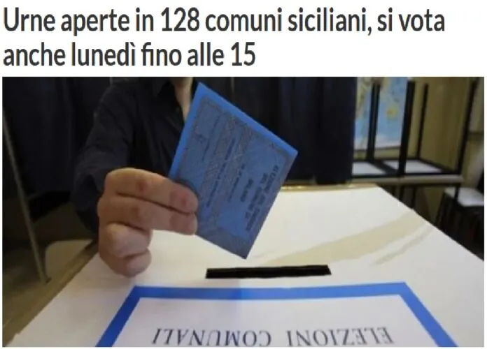 Urne aperte Sicilia