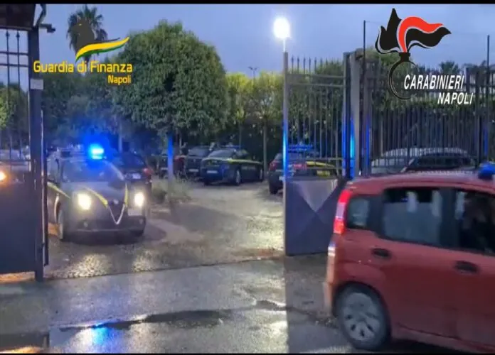 GDF E CARABINIERI CASTELLO DI CISTERNA