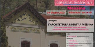 In occasione della giornata mondiale dell’Art Nouveau, Legambiente dei Peloritani, in collaborazione con l’assessorato comunale alla Cultura e il CTS (Comitato Tecnico Scientifico di Legambiente Sicilia), ha organizzato per domani, venerdì 16, alle ore 16.30, al Palacultura Antonello, il convegno dal tema “L’architettura liberty a Messina – Gli echi del modernismo in riva allo Stretto: tra floreale, liberty ed eccentricità neo eclettiche”