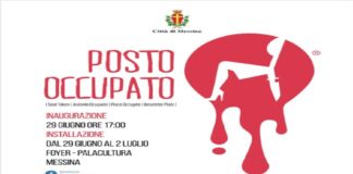 Domani, giovedì 29, alle ore 17, in occasione del compimento di dieci anni di “Posto Occupato”, la campagna di sensibilizzazione sociale, virale e gratuita contro la violenza sulle donne, sarà inaugurata, nel foyer del Palacultura a Messina, alla presenza del sindaco Federico Basile, la mostra del silenzio e dell’assenza intitolata “Non c’è: 46 posti occupati per ricordare le 46 donne uccise, dal 1°gennaio 2023 ad oggi”