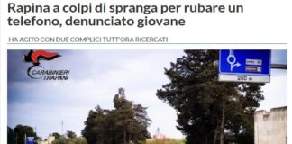 I carabinieri della sezione radiomobile della compagnia di Mazara del Vallo hanno denunciato, per il reato di rapina, un giovane mazarese di 18 anni