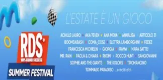 Ai blocchi di partenza la seconda edizione di RDS Summer Festival: con il claim l’estate è un gioco RDS 100% Grandi Successi porta la musica in tutta la penisola per festeggiare i suoi primi 45 anni
