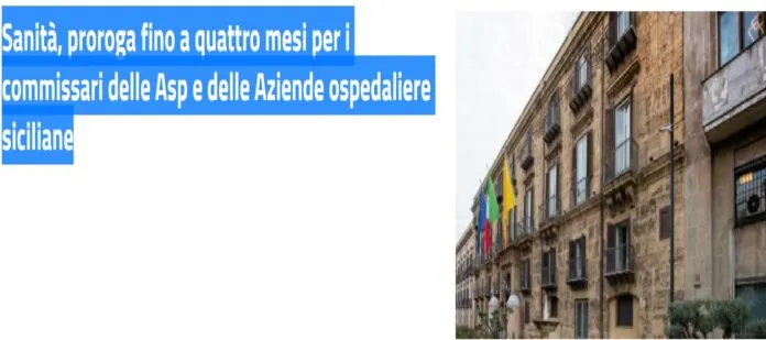 SANITA' ASP SICILIA