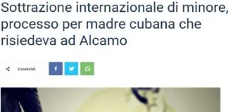 Dopo l’omologazione della sentenza di separazione è arrivato ora il rinvio a giudizio con l’ipotesi del reato di sottrazione internazionale di minore