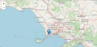 Un terremoto di magnitudo Md 3.6 è avvenuto nella zona: Campi Flegrei, il giorno 11-06-2023 06:44:25 (UTC) alle ore 08:44:25 (UTC +02:00) ora italiana