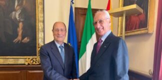 Il presidente della Regione Siciliana, Renato Schifani, ha ricevuto questa mattina a Palazzo d’Orléans l’amministratore delegato della società Stretto di Messina, Pietro Ciucci