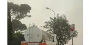 Incessante l’attività di ripristino della distribuzione idrica attraverso le reti comunali, compromessa dalle interruzioni di energia elettrica dovute agli incendi divampati in tutto il territorio comunale