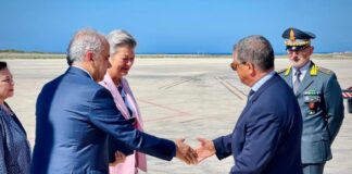 Ieri mattina il Ministro dell’Interno, Prefetto Matteo Piantedosi, e la Commissaria Europea per le Migrazioni, gli Affari Interni e la Cittadinanza, dr.ssa Ylva Johansson, accompagnati dal Capo della Polizia, Direttore Generale della Pubblica Sicurezza, Prefetto Vittorio Pisani, dal Commissario all’emergenza migranti, Prefetto Valerio Valenti, dal Direttore Centrale dell’immigrazione e della Polizia delle frontiere, Prefetto Claudio Galzerano, dal Prefetto di Agrigento, dr. Filippo Romano, e dal Questore di Agrigento, dr. Emanuele Ricifari, si sono recati presso l’Hotspot di contrada Imbriacola di Lampedusa