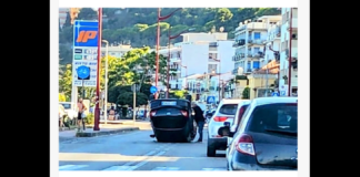 Nel pomeriggio di oggi 30 luglio 2023 sulla via Consolare Pompea in località Paradiso, a Messina di fronte alla Stazione di Servizio della IP (Italiana Petroli) per cause ancora in fase di accertamento la conducente di una Opel Corsa di colore nero ha terminato il suo tragitto al centro della carreggiata, dopo avere perso il controllo del veicolo