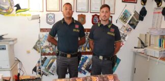 Un uomo di 52 anni di Lampedusa, nelle ore scorse è stato arrestato dalla guardia di finanza per detenzione ai fini di spaccio
