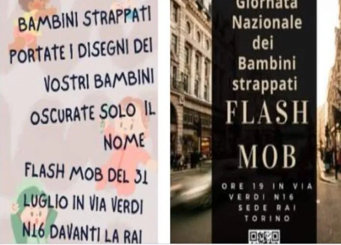 BAMBINI STRAPPATI TORINO