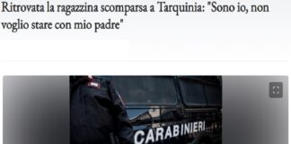“Sono io Benedetta, so che mi stanno cercando tutti: Vi chiedo solo una cosa… non voglio stare con mio padre”