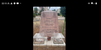 “Il destino li ha resi eroi, due vite frantumate dall’arroganza e dalla prevaricazione mafiosa: Una storia di amore e di altruismo spezzata il 6 agosto di 38 anni fa… Roberto Antiochia, non più in servizio a Palermo, era in ferie e decise di tornare per dare ancora il suo contributo alla sua squadra, al suo funzionario Ninni Cassarà, pur sapendo di rischiare la vita”