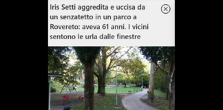 Una donna di 61 anni, Iris Setti, è morta in ospedale a causa della gravità delle ferite provocate da un senza fissa dimora di origini nigeriane di circa 40 anni che sabato sera verso le 22.30 l’ha aggredita, probabilmente per violentarla, ma gli accertamenti sono in corso – anche per chiarire se vittima e assassino si conoscessero – e poi l’ha picchiata con ferocia con pugni al corpo e alla testa