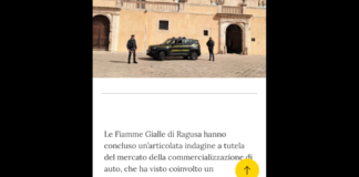 Le Fiamme Gialle di Ragusa hanno concluso un’articolata indagine a tutela del mercato della commercializzazione di auto, che ha visto coinvolto un rivenditore della provincia resosi responsabile di un’ingente frode fiscale
