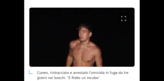 Dopo una fuga durata tre giorni e due notti Sacha Chang è stato trovato e arrestato