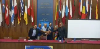 Presentata oggi a palazzo Zanca la traversata a nuoto dello Stretto di Messina organizzata per celebrare i 75 anni dell’Associazione Nazionale Atleti Olimpici e Azzurri d’Italia