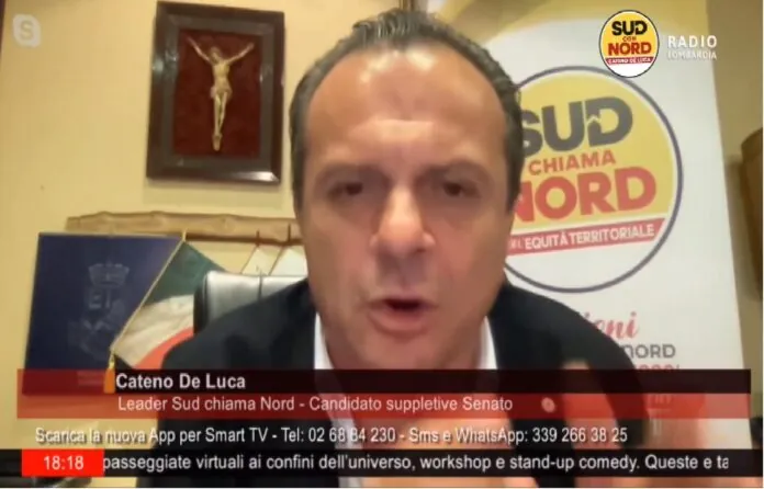 DE LUCA SUD CHIAMA NORD