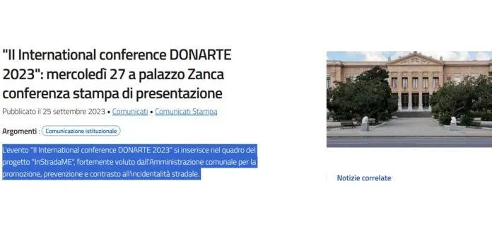 DONARTE 2023 MESSINA