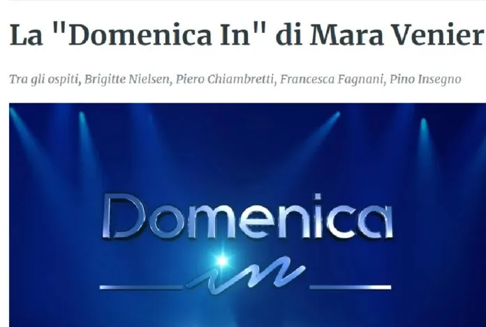 Domenica In 24 settembre