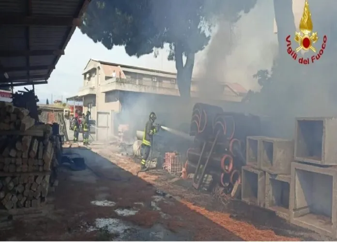 INCENDIO DITTA EDILE BPG