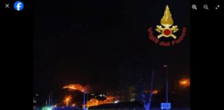 Dalle ore 20.00, del 20/09, i componenti del Comando dei Vigili del Fuoco di Messina si sono mobilitati unendosi in squadre operative per affrontare un grave incendio di interfaccia che si è propagato tra le colline del comune di Acquaficara, nel Barcellonese