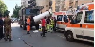 Incidente mortale a Palermo: una donna di 76 anni, Maria Bignardelli, è stata investita da un mezzo dell’esercito in viale Lazio ad angolo con viale delle Alpi