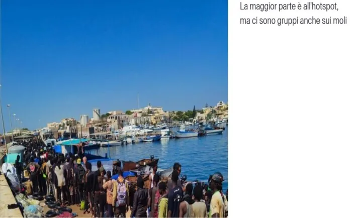 MIGRANTI Lampedusa 1