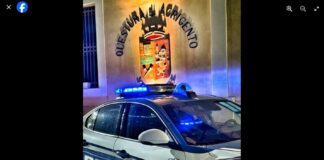 Ieri sera la Questura di Agrigento, si è illuminata simbolicamente di arancione