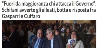 “Vorrei ricordare all’onorevole Gasparri che la Democrazia Cristiana non è un partito siciliano, ma nazionale ed è presente ormai in tutte le regioni”